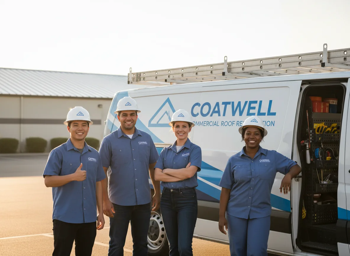 Commercial roof coating company in Star Lake, WI